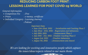 Learning Journal and Podcast Competition 2021