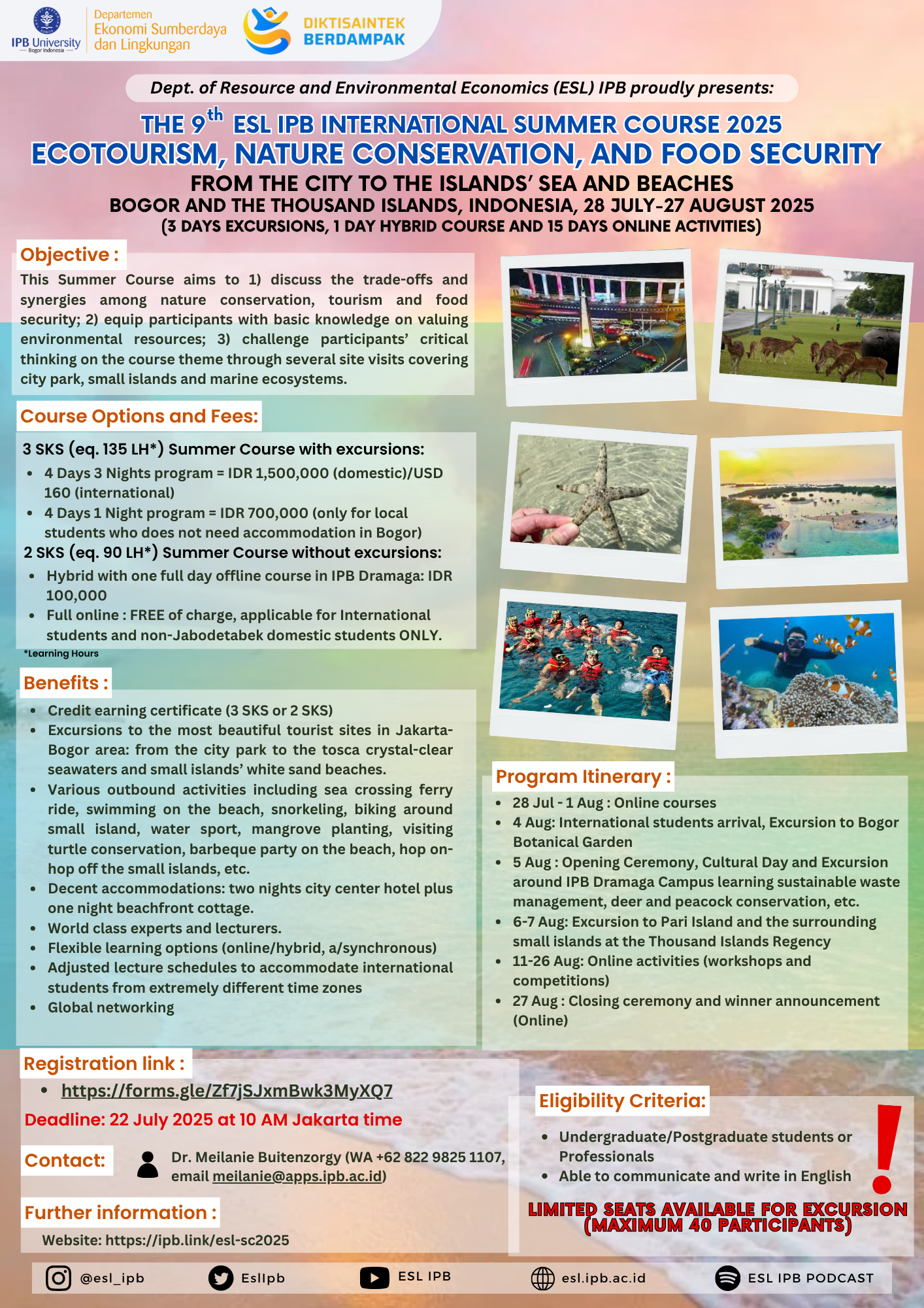 ESL Summer Course 2025