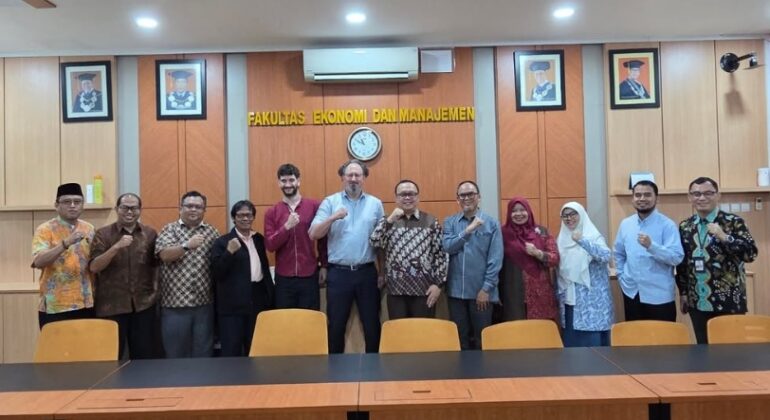 kunjungan delegasi dari Technical University of Munich