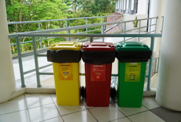 Tempat Sampah Terpilah lantai 4